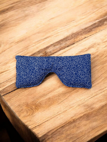 Eye pillow Crafted with cotton fabric - BLUE